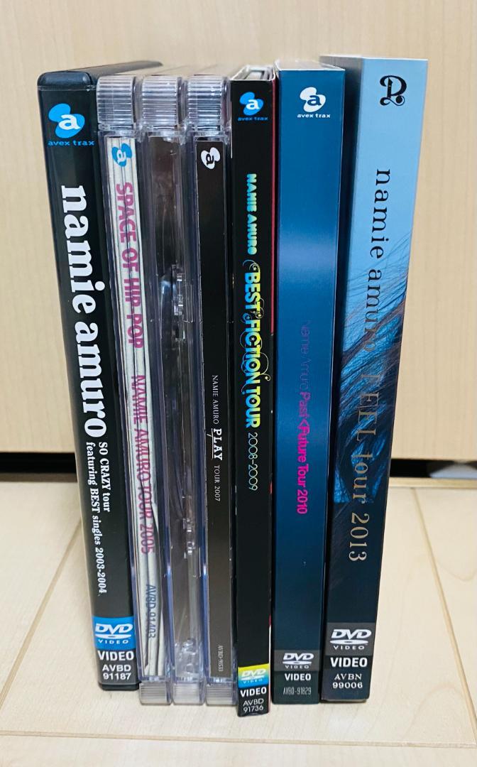 安室奈美恵 ライブ DVD 7枚セット 2003～2013 初回限定盤