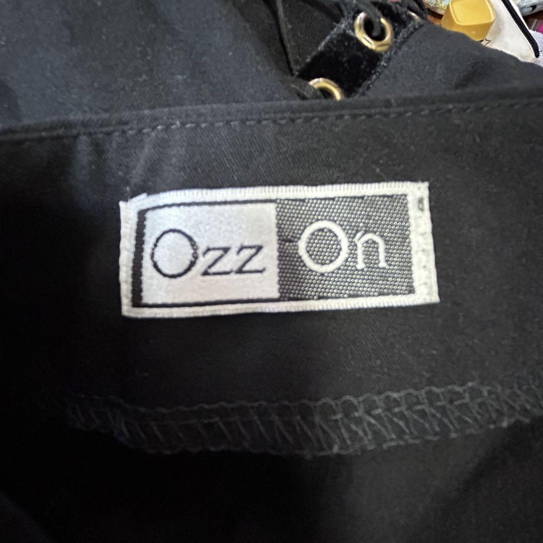 Ozz On 黒いレースアップスカート - メルカリ
