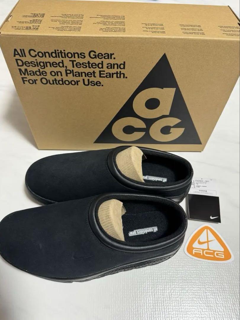 26.5【新品】ナイキ NIKE ACG RUFUS 黒 サンダル スニーカー