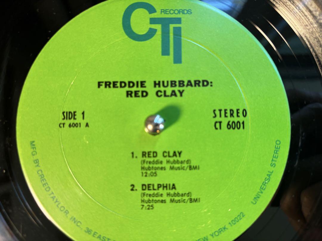 Freddie Hubbard Red Clay CT 6001 オリジナル