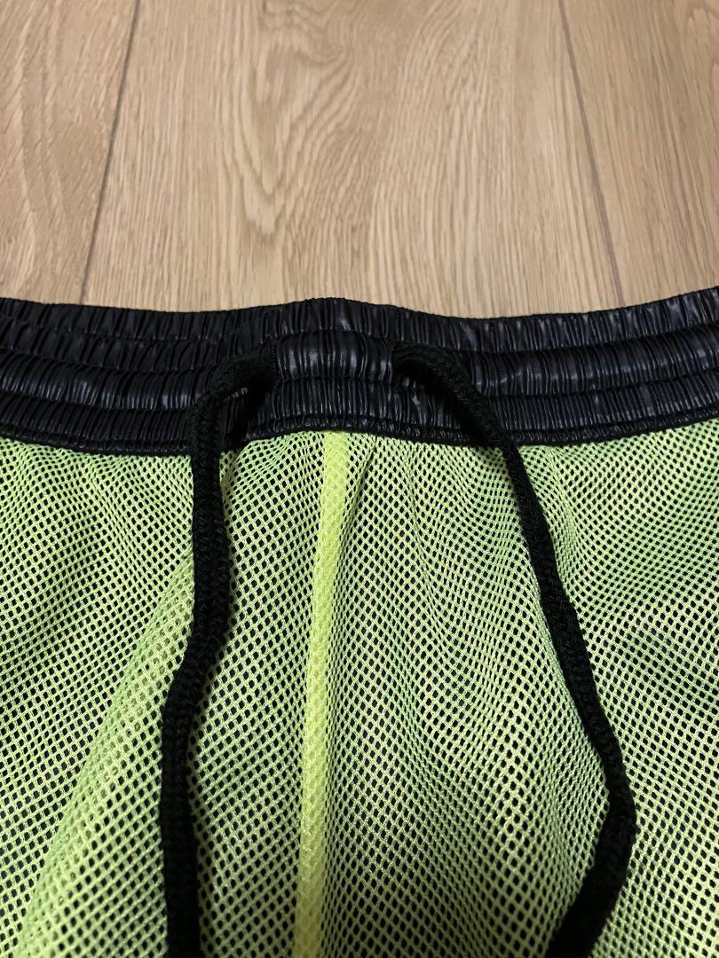 美品 アディダスプロフェッショナルセットアップ 上下 メンズM ナイロン 黒黄銀