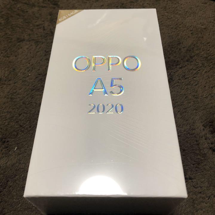 SIMフリー 新品未開封 OPPO A5 2020 グリーン 国内正規版 未使用