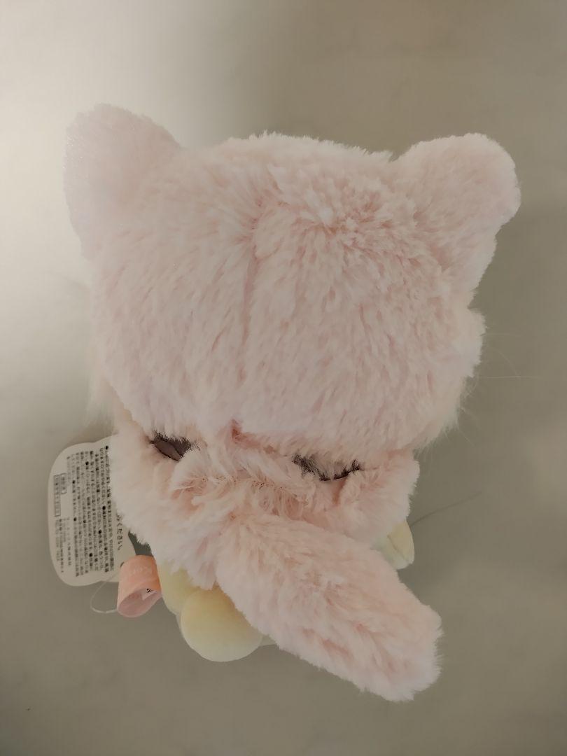 コリラックマ　ぬいぐるみ　ピンクネコ