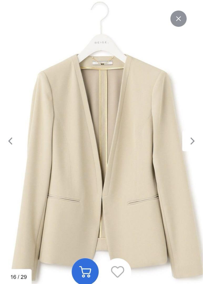 ベイジ beige LUIZA ワンピース ジャケット セットアップ 画像15