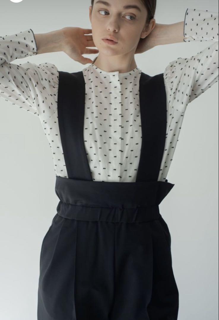OHGA ピンドットブラウス PindotBlouse トップスホワイト - メルカリ