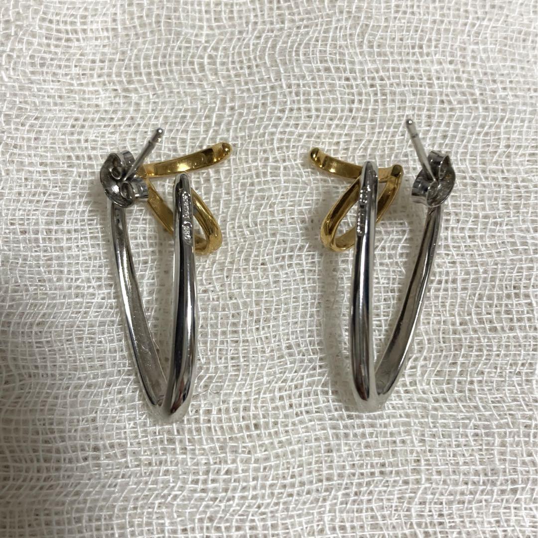 Jouete ダブルピアス コンビカラー
