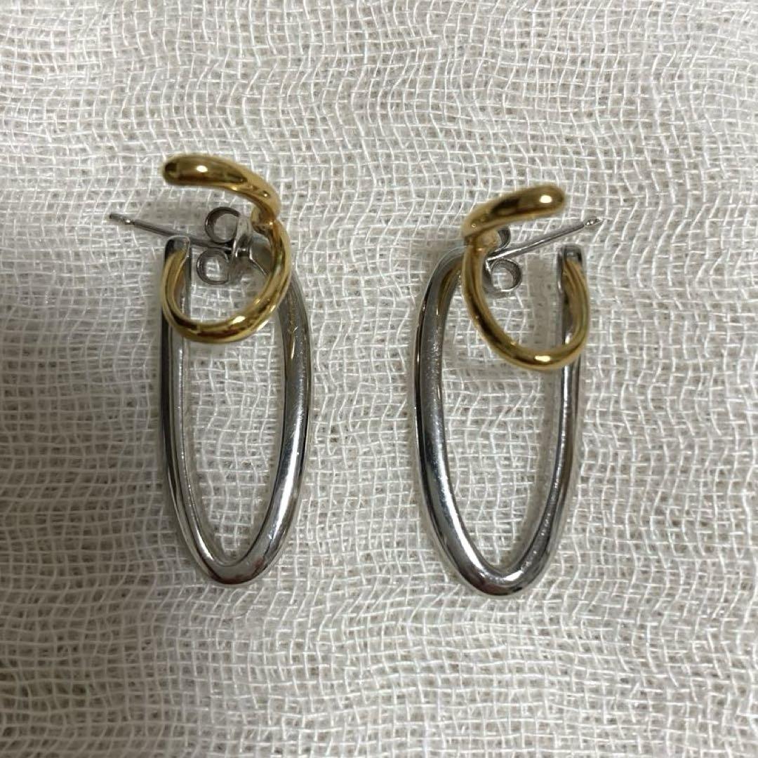 Jouete ダブルピアス コンビカラー