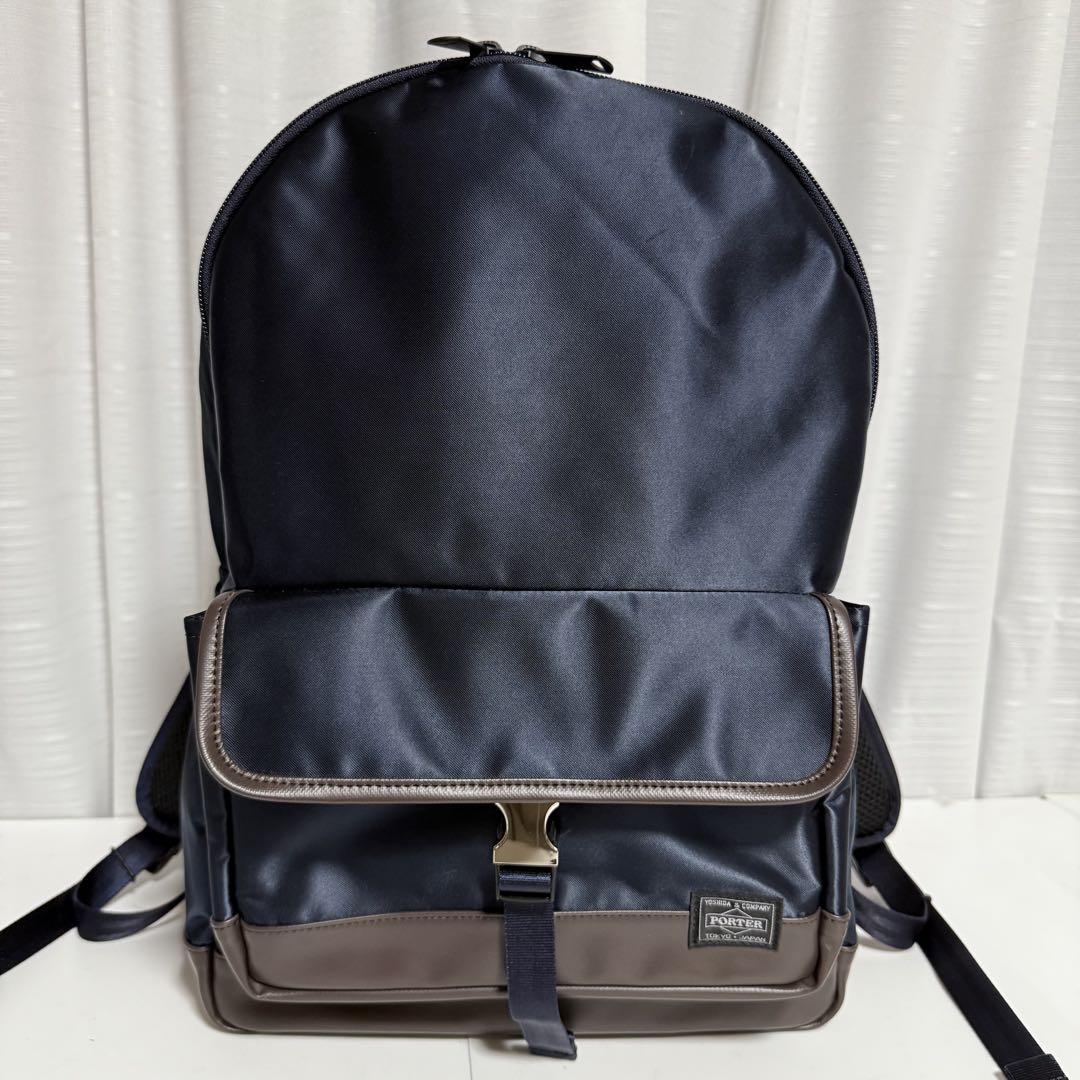 ⭐️未使用級⭐️　PORTER×サックスバー　バックパック　STORM　ネイビー