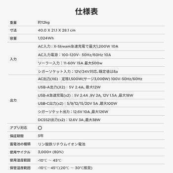 【新品未開封】【購入レシート付】 EcoFlow DELTA 2 ポータブル電源