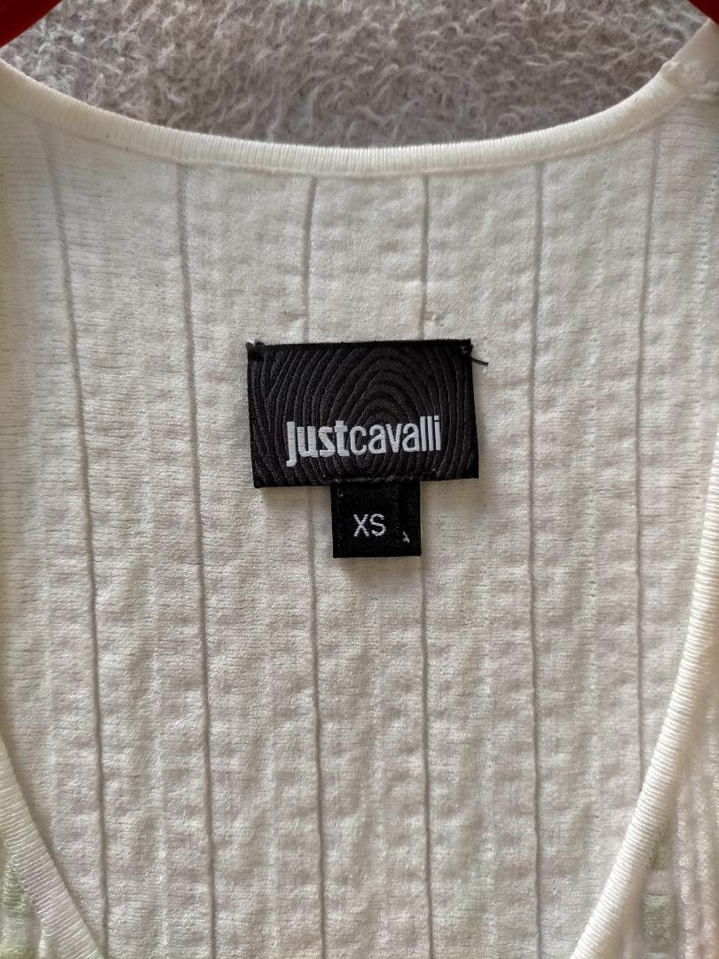 Justcavalli ジャストカヴァリ ニットチュニック ノースリーブ XS