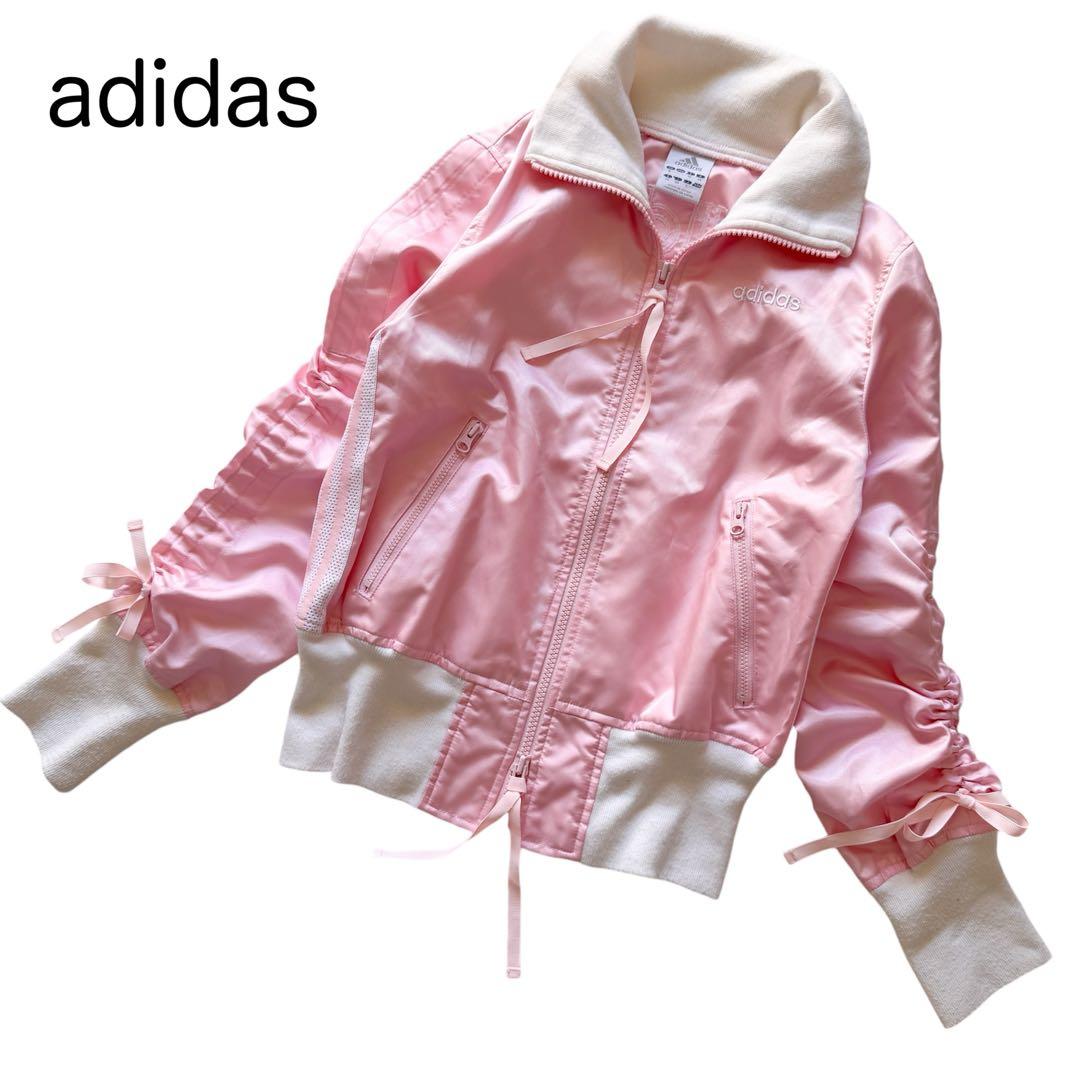 デザイン adidas アディダス ジャージ バレエコア ピンクS adidas