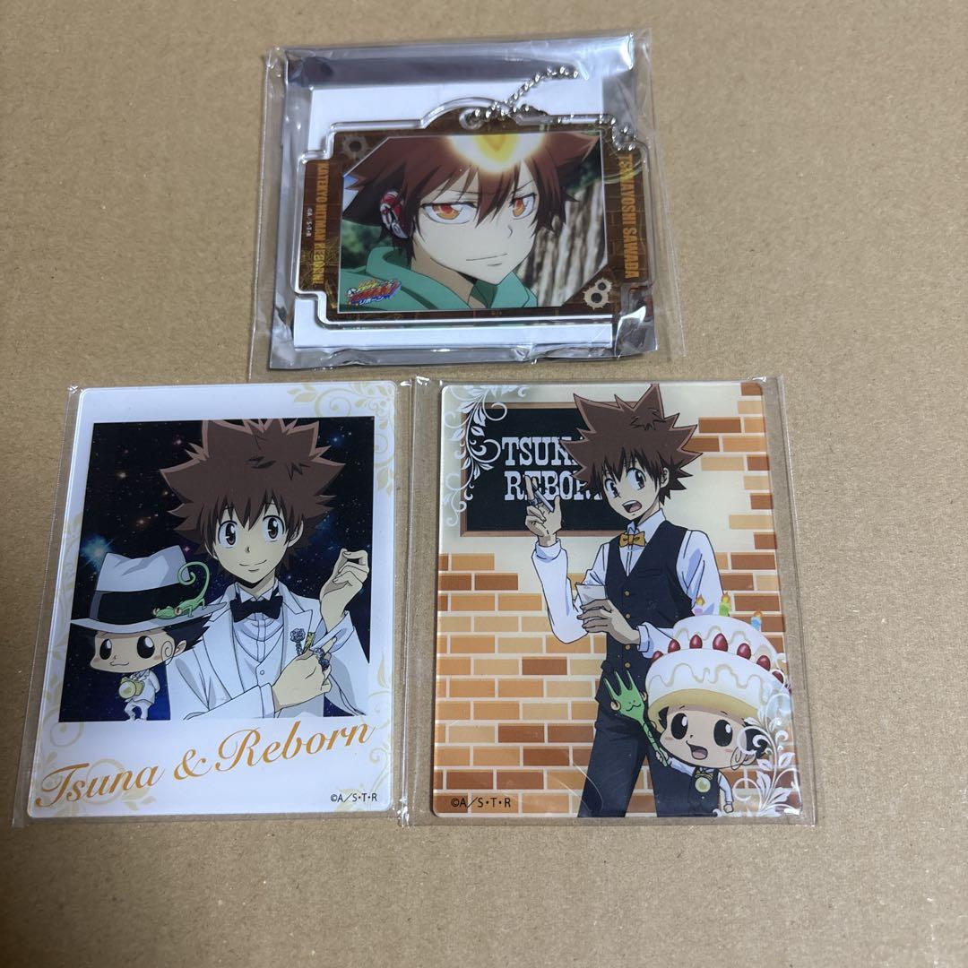 家庭教師ヒットマンREBORN リボーン 沢田綱吉 ツナ アクリルキーホルダー