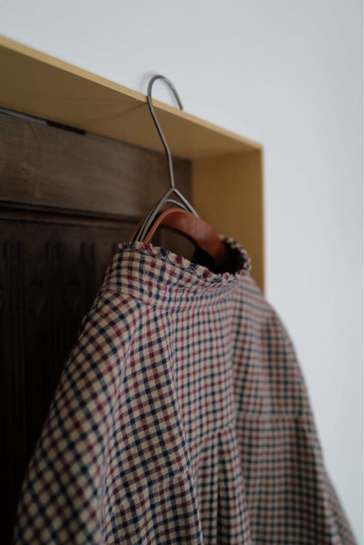 柿乃葉 blackbird Ex Cut Off Collar Shirt - メルカリ