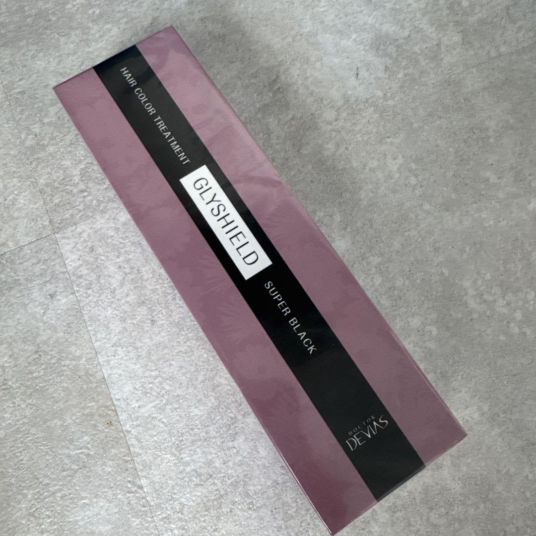 【新品】ヘアカラートリートメント グリシールド スーパーブラック
