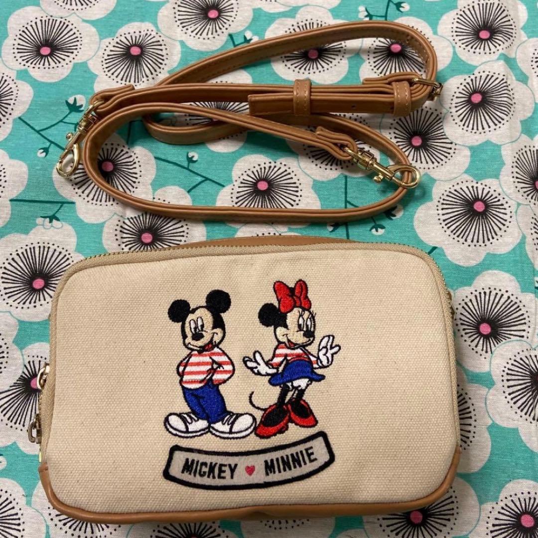 ミッキー ミニー ショルダーバッグ