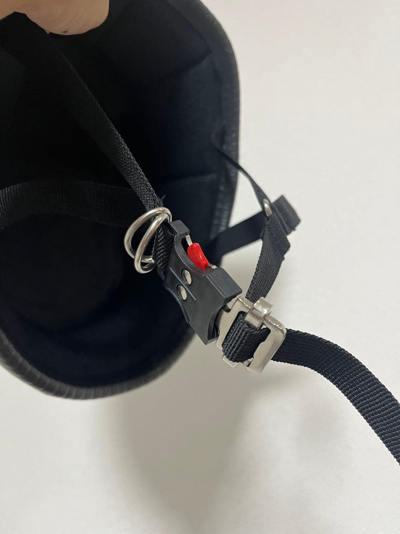 装飾用レザーハーフヘルメット（イーグル）　山羊革　レザー張り半キャップ