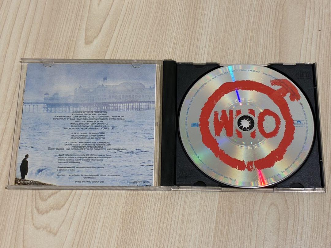 さらば青春の光QUADROPHENIA THE WHO サウンドトラックUSA盤