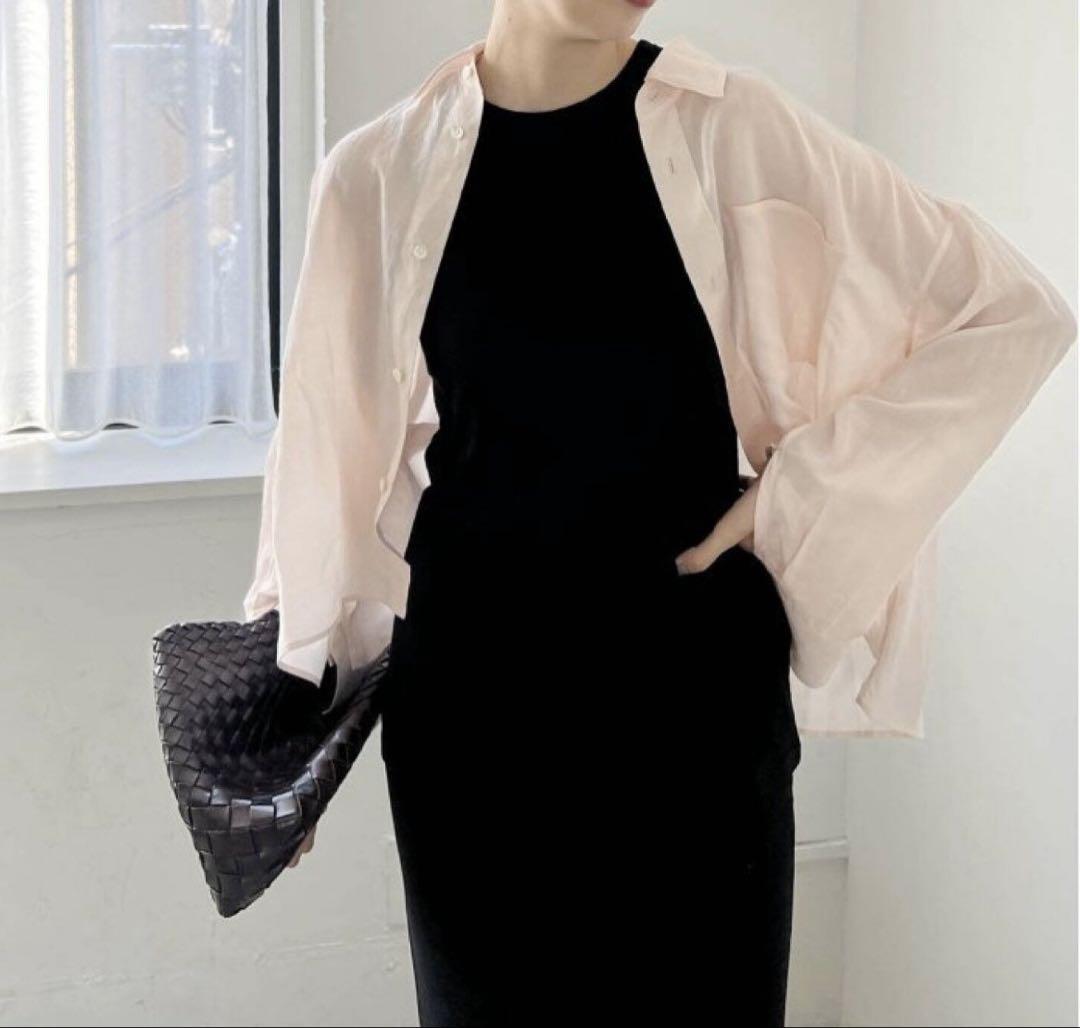 Plage RAMIE LYOCELL WIDEシャツ
