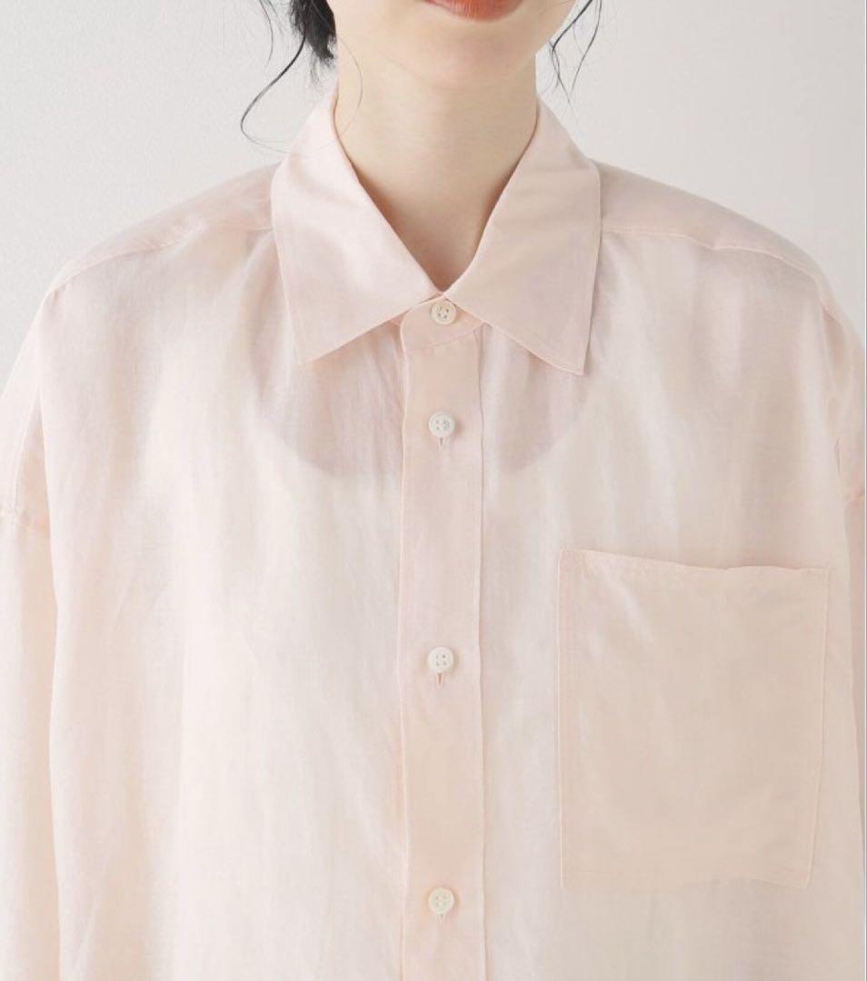 Plage RAMIE LYOCELL WIDEシャツ