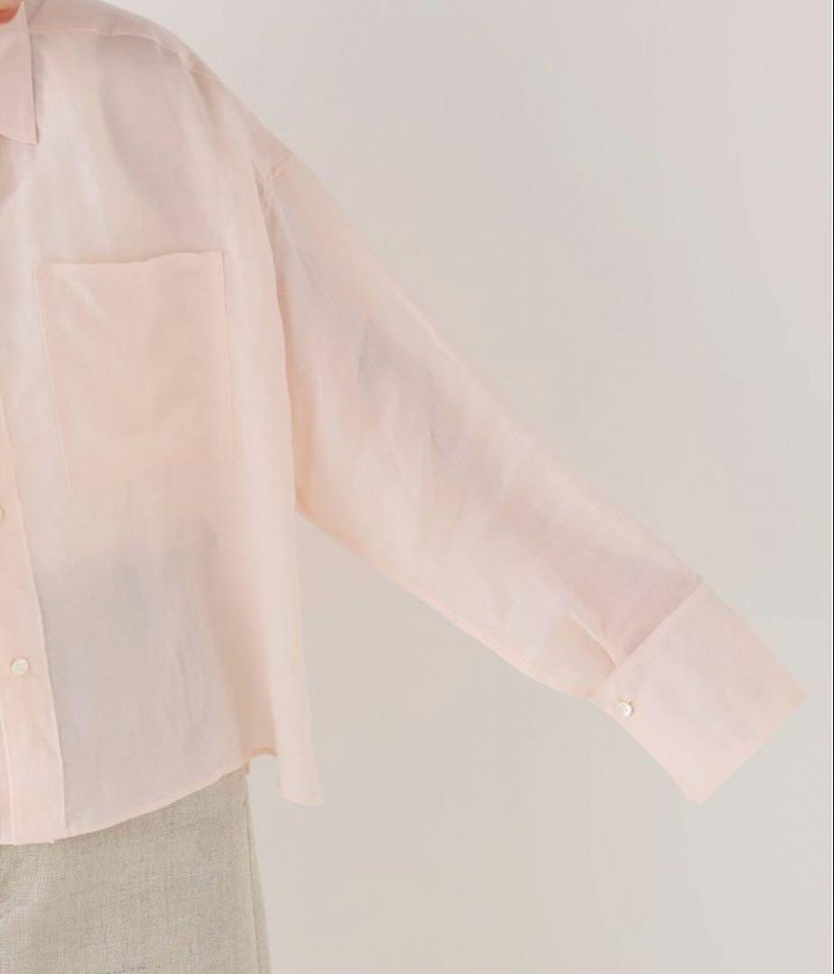 Plage RAMIE LYOCELL WIDEシャツ