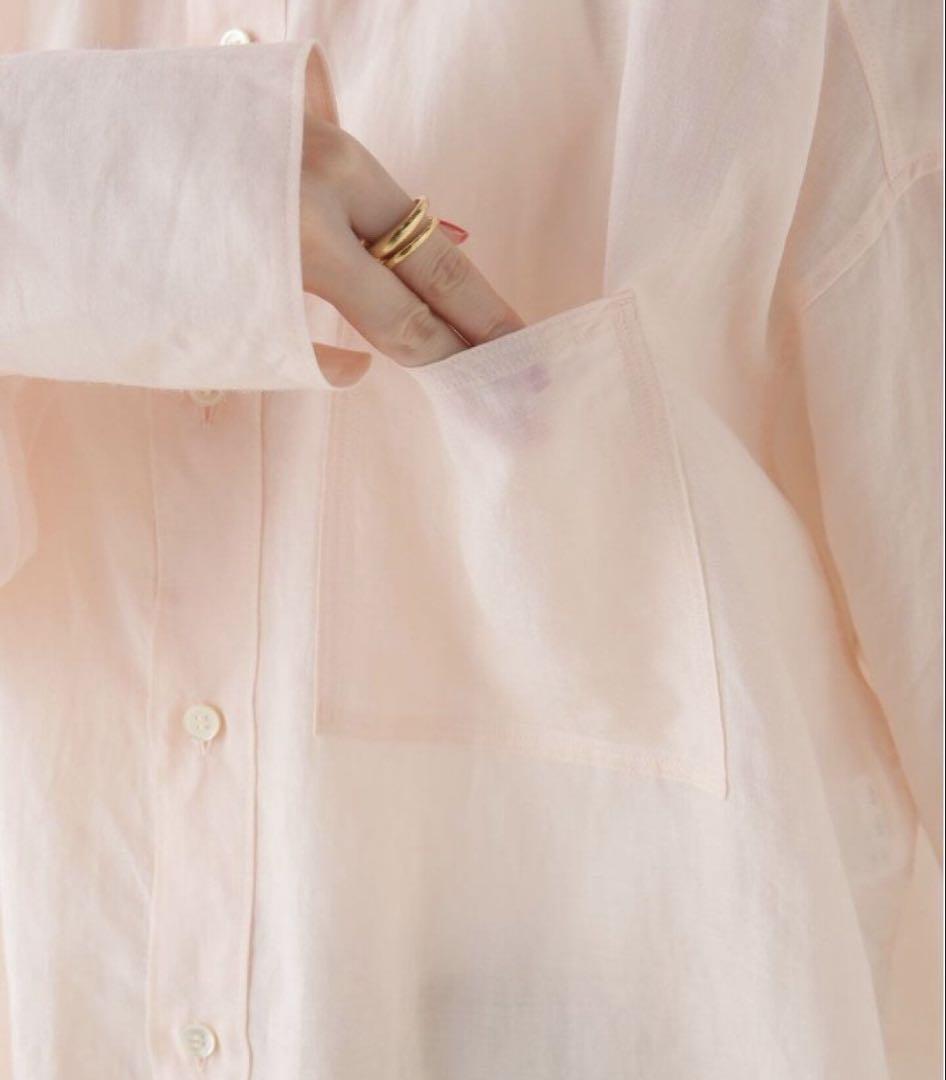 Plage RAMIE LYOCELL WIDEシャツ