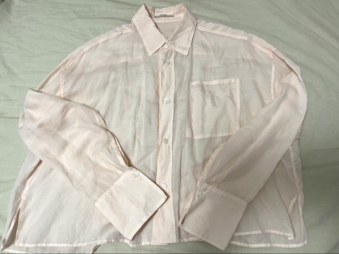 Plage RAMIE LYOCELL WIDEシャツ