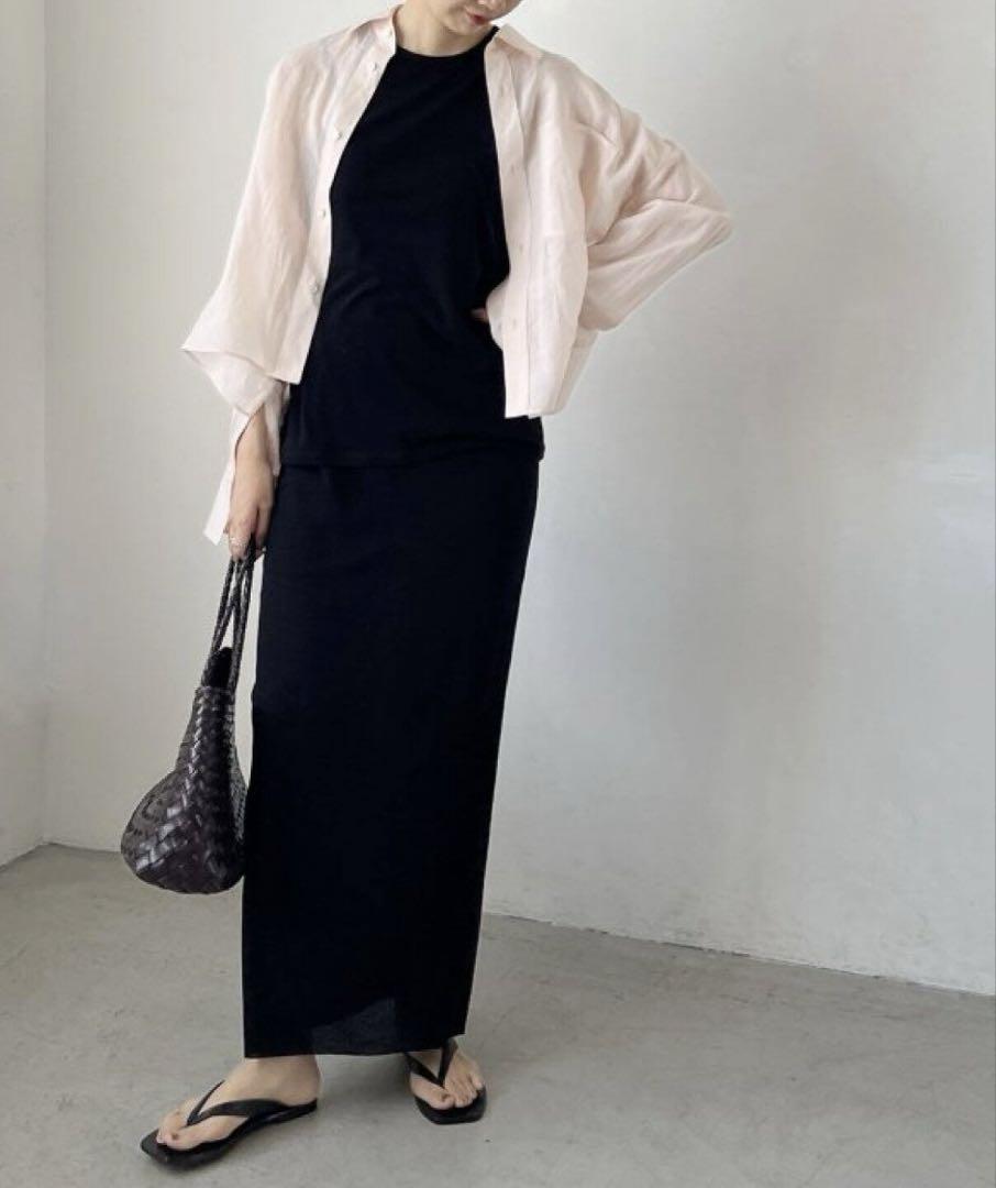 Plage RAMIE LYOCELL WIDEシャツ