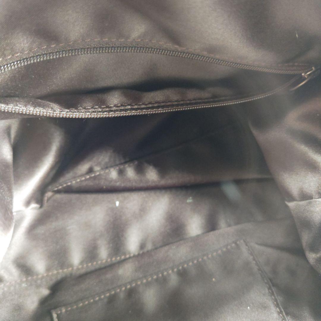 COACH 2way ショルダーバッグ ミニボストン ブラウン シグネチャー