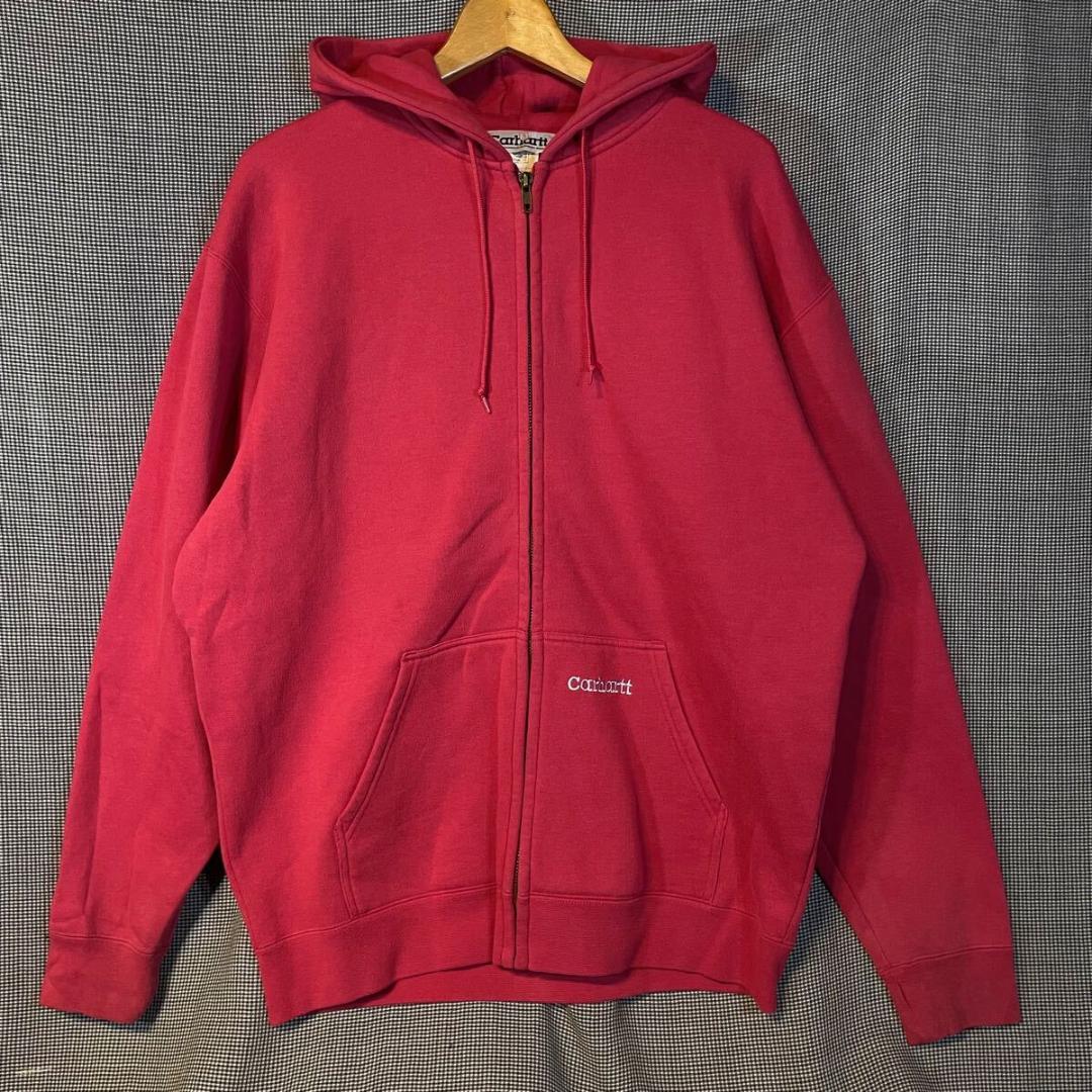 Carhartt ネイビー フード付きジャケット Carhartt フード付きネイビージャケット