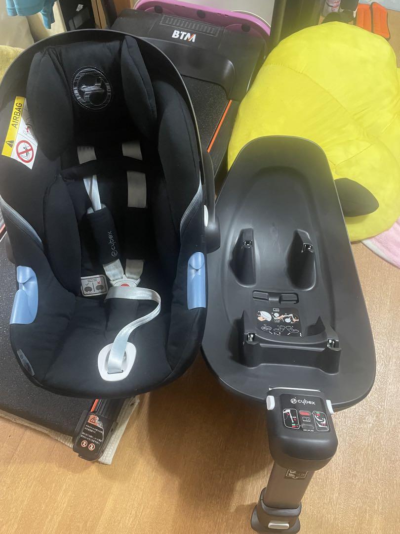 【美品】サイベックス　ATON M i-SIZE エイトン base Ｍセット サイベックス cybex エイトン M i-Size専用 ベースM
