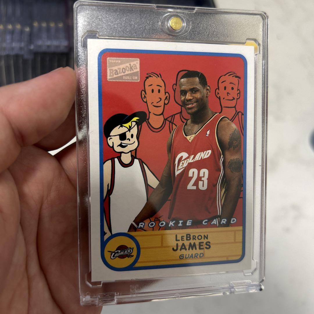 NBA カードLebron James RC ROOKIE 希少 ルーキーカード Lebron James Rookie Card 2003 UD Super Stars #LBJ-1 AGS 10