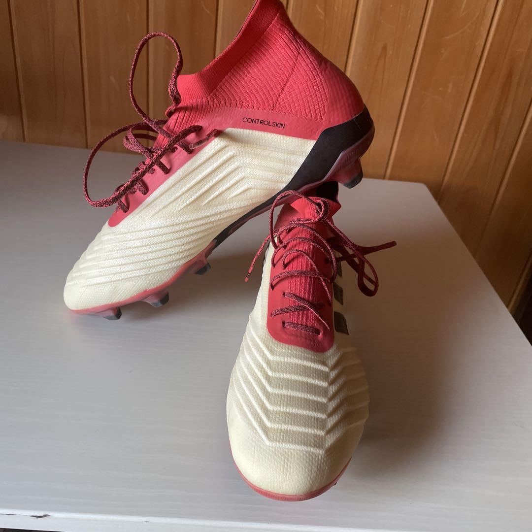 adidas プレデター 18.1サッカーシューズ ホワイト/レッド