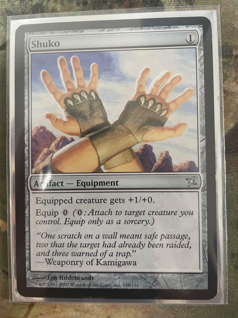 mtg 手甲 日本語3枚英語1枚