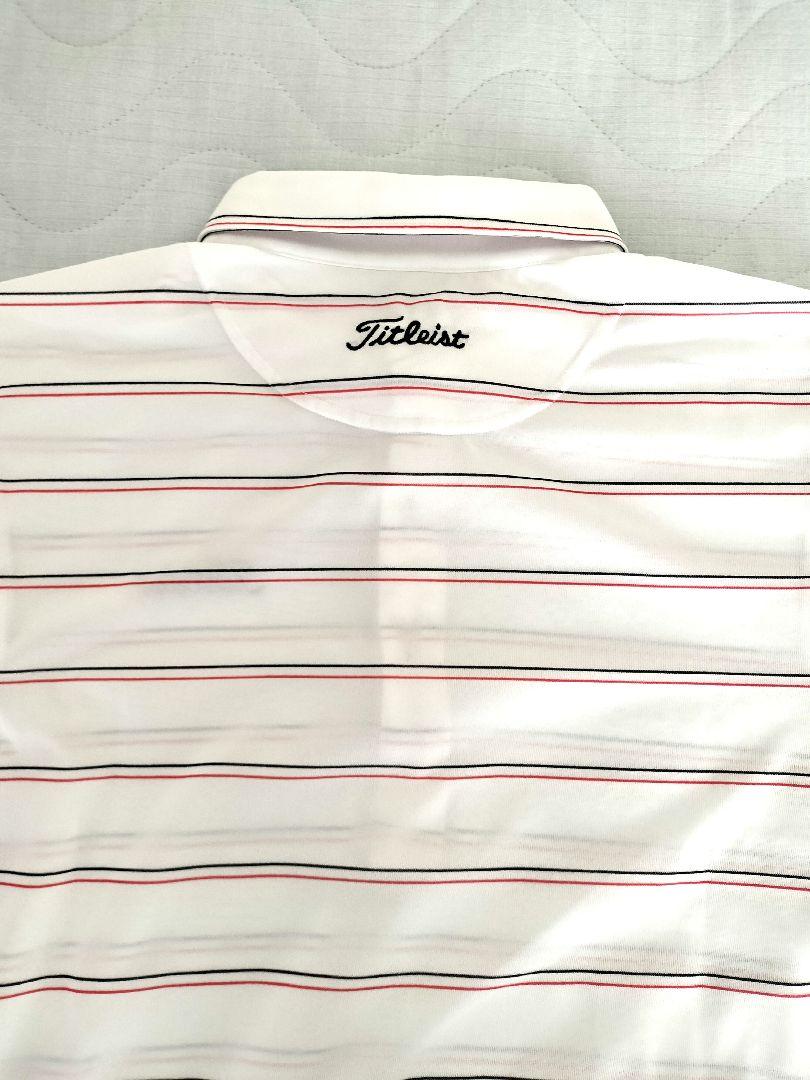 Titleist ストライプ ポロシャツ LL Titleist ストライプ ポロシャツ M - メルカリ