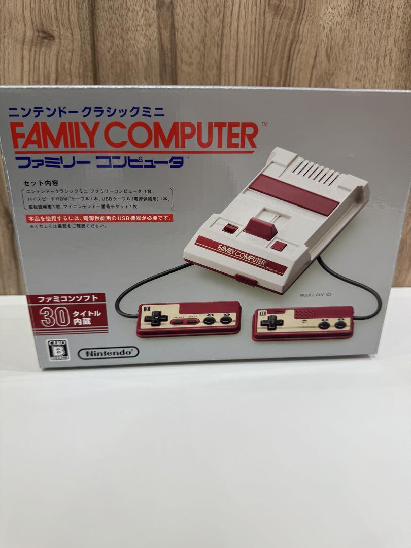 【ほぼ未使用】ニンテンドー　クラシックミニ　30タイトル収録