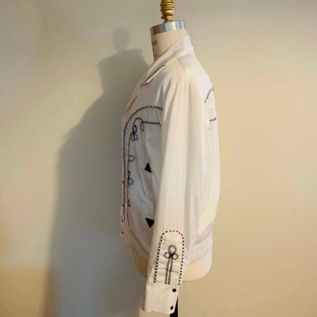 【試着のみ】H BAR C ウエスタン ジャケット S ホワイト