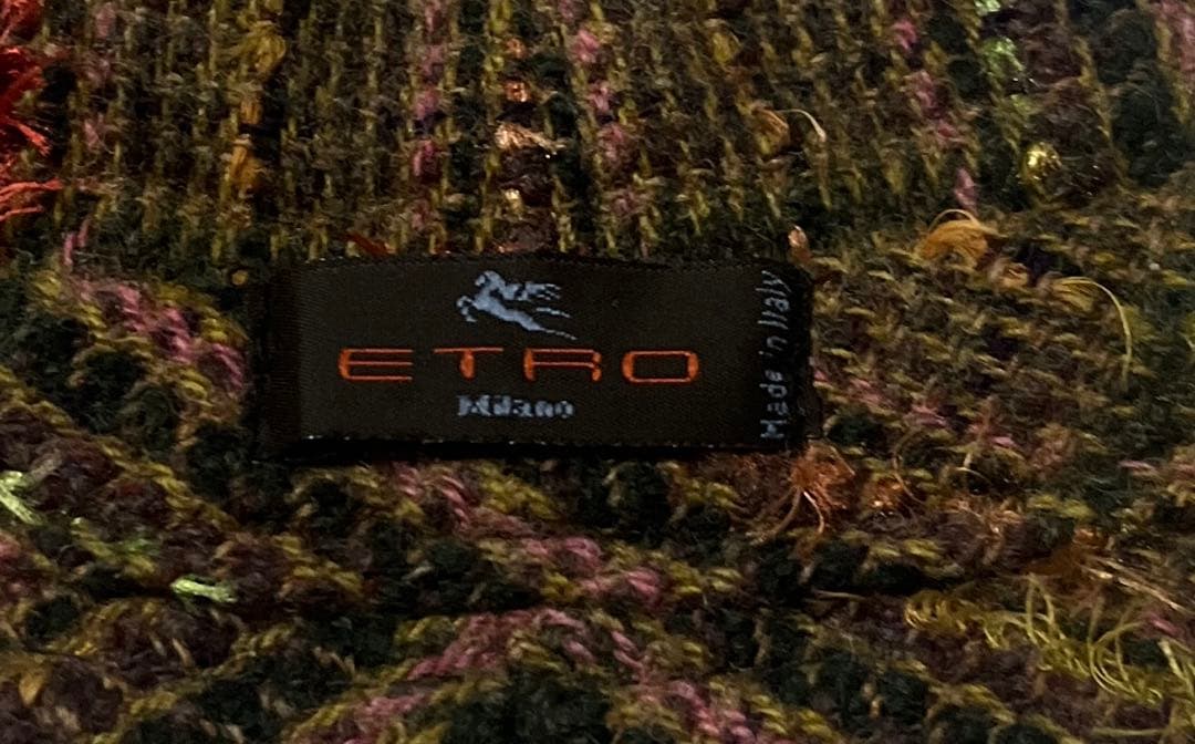 ETRO バケットハット ブラウン ETRO バケットハット ブラウン
