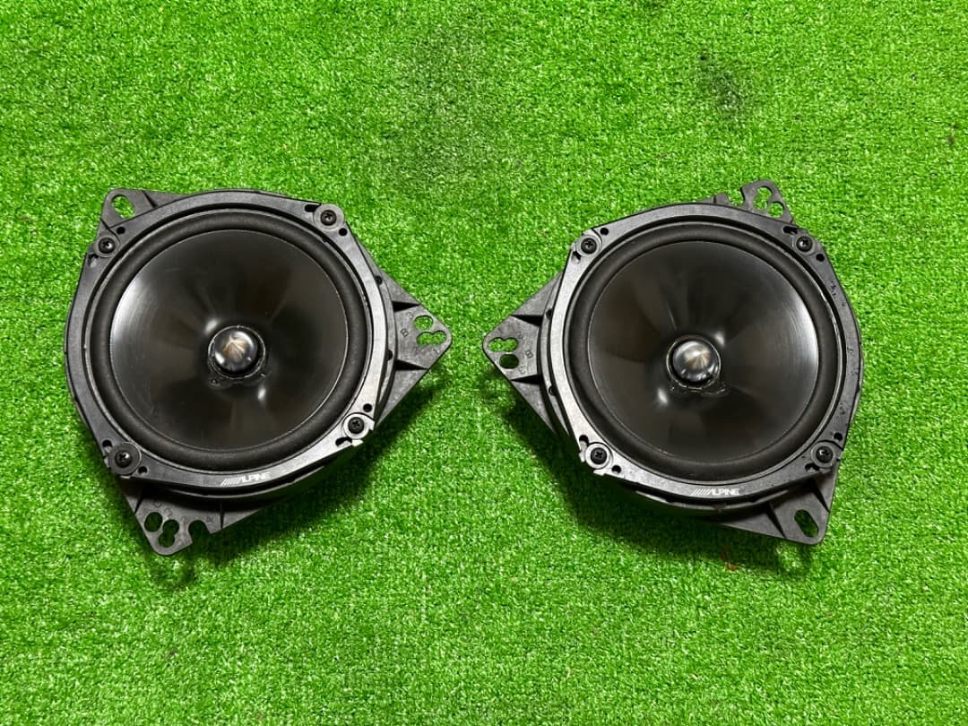 アルパイン STE-G170S 17cm カースピーカーセット。動作確認済み.