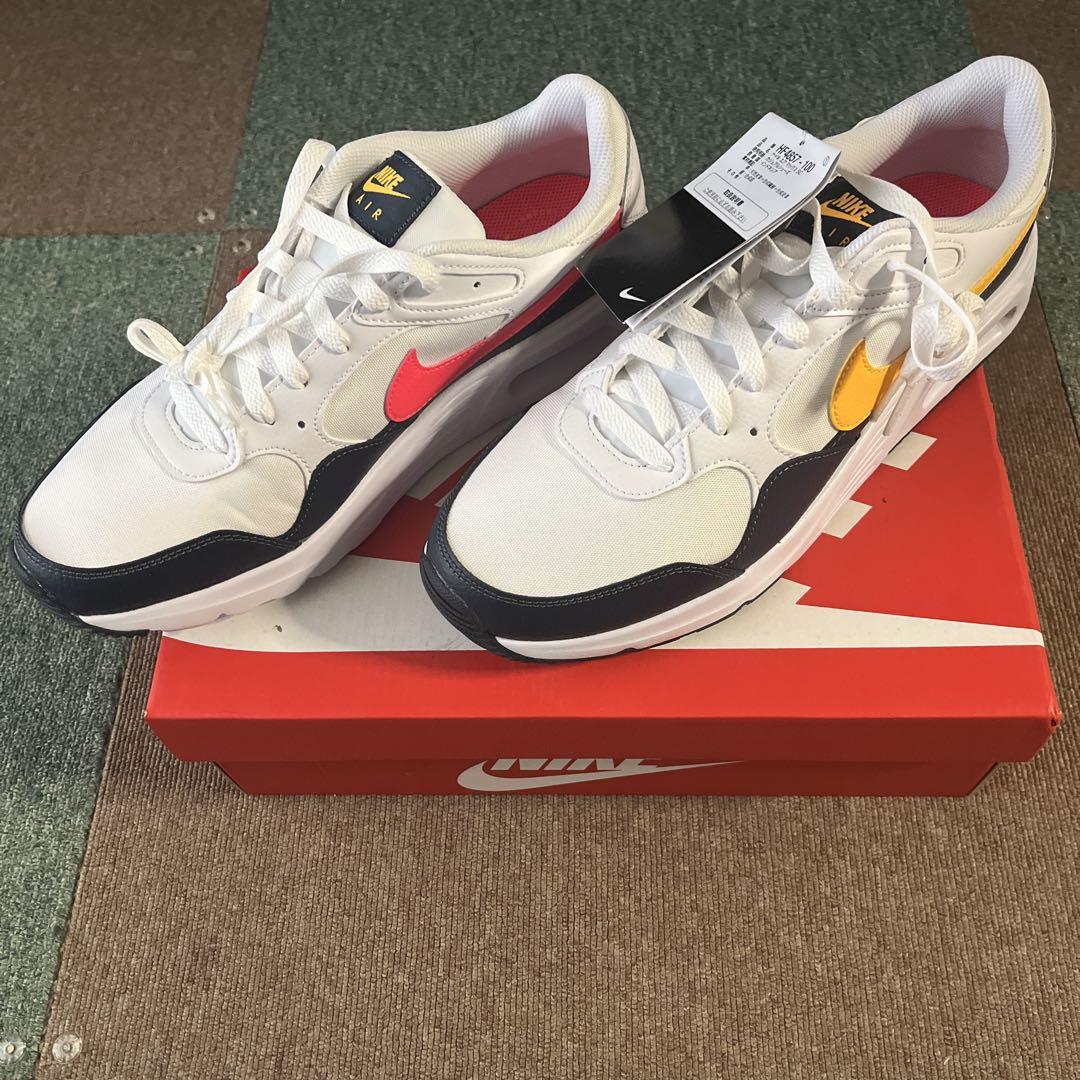 Nike エアクッション ホワイトスニーカー