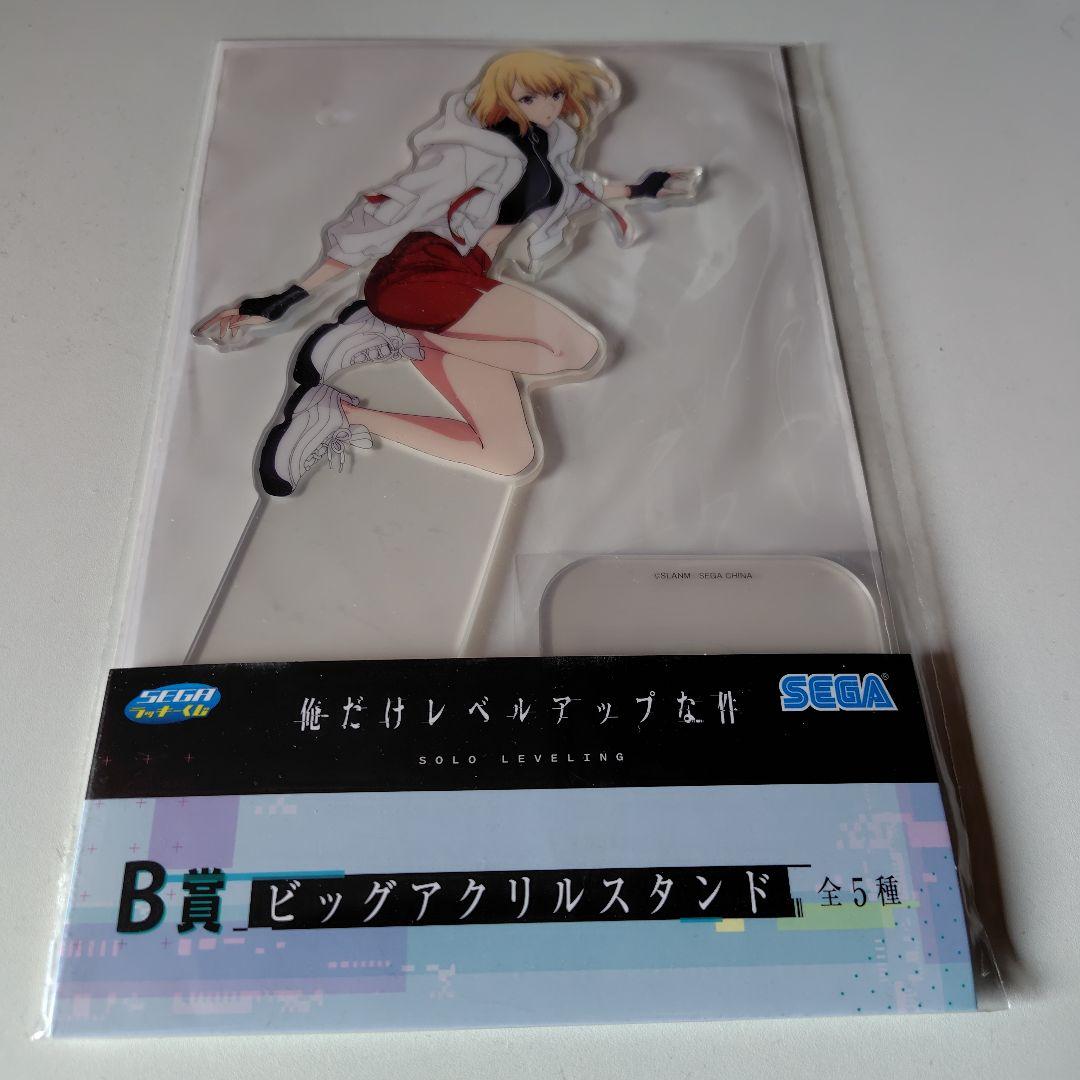 セガラッキーくじ俺だけレベルアップな件B賞アクリルスタンド D賞 クリアファイル セガラッキーくじ 俺だけレベルアップな件 B賞 水篠 旬 ビッグ
