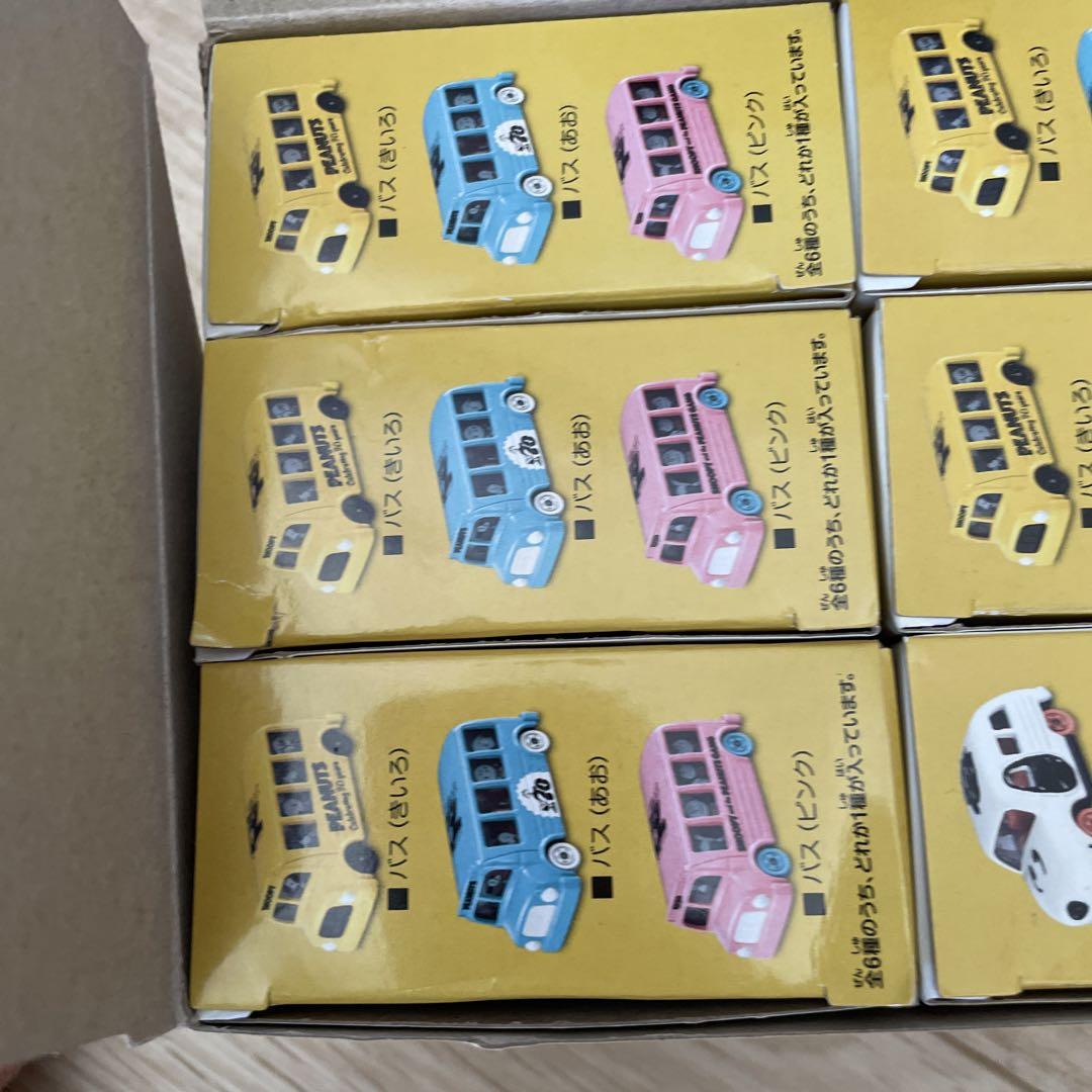トミカ PEANUTS 生誕70周年記念 ドリームトミカコレクション BOX