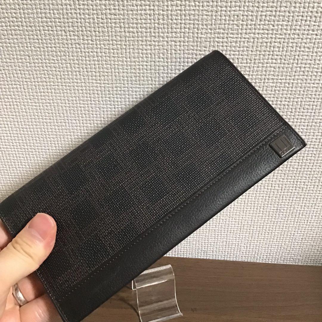 ☆開店セール☆ 使用数日 美品 小銭入未使用 ダンヒル ロゴ レザー 長財布① - メルカリ