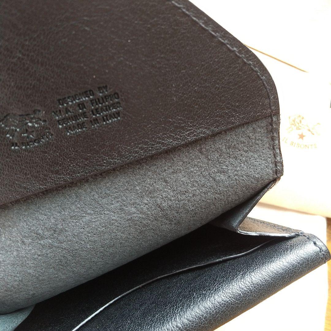 新品未使用 イルビゾンテ IL BISONTE コンパクト財布 カードケース 新品未使用 イルビゾンテ IL BISONTE コンパクト財布 カード