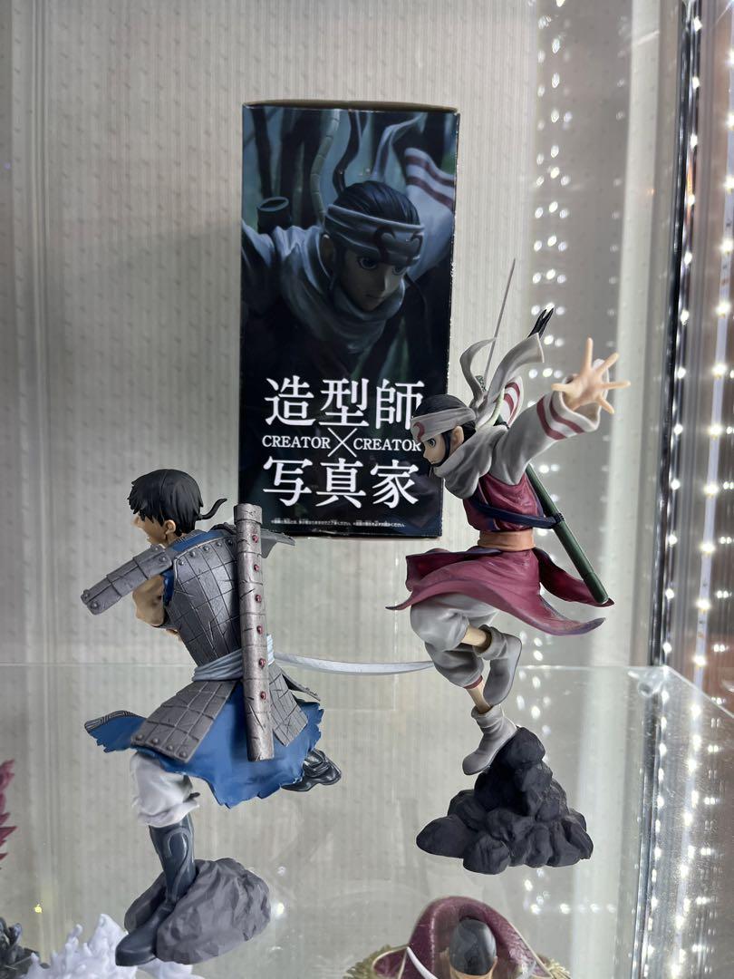 キングダムフィギュア　造形師×写真家　信　羌カイ　セット販売 キングダム 羌瘣 信 フィギュアセット 造形師×写真家