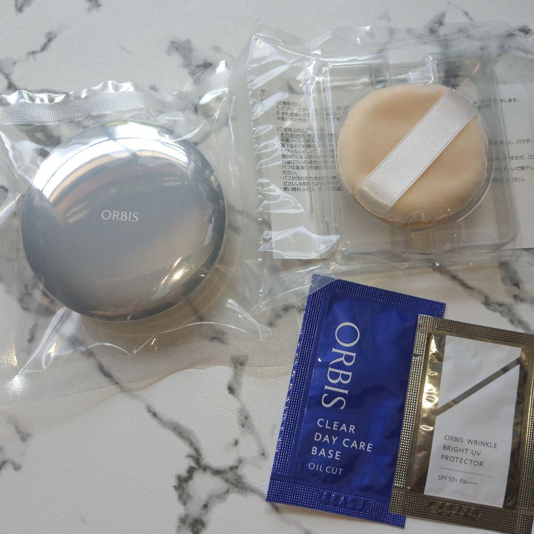 新品✨オルビスUVカットサンスクリーンパウダーNルーセント本体＆ケースset ＋