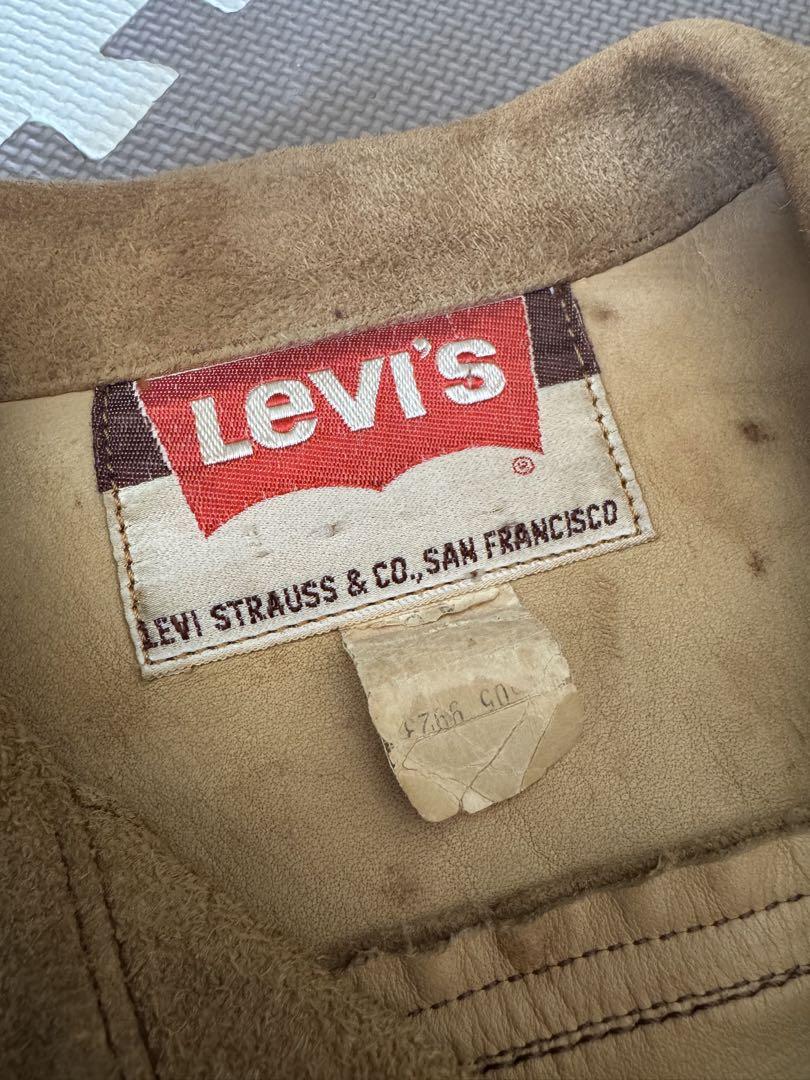 LEVI'S 60s スエードジャケット　3rd 40 BIGE