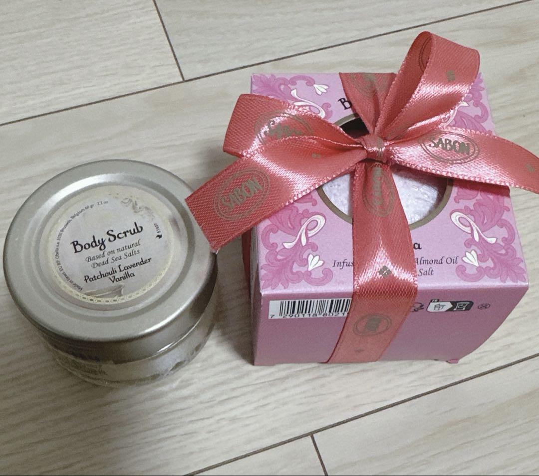 新品‼︎SABON バスボール&スクラブ セット♡ 新品‼︎SABON バスボール&スクラブ セット♡