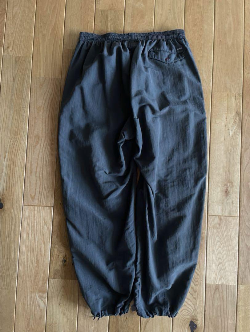 old supreme シュプリーム 初期 紙タグ ナイロンパンツ USA製