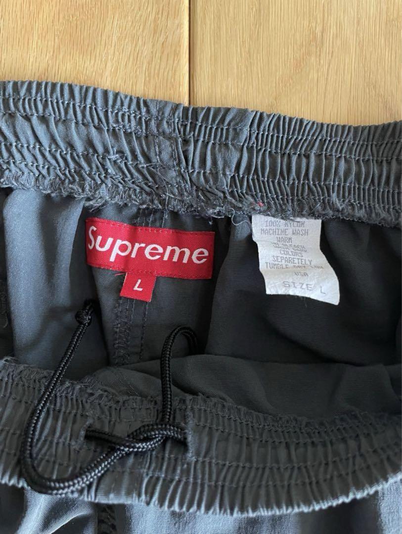 old supreme シュプリーム 初期 紙タグ ナイロンパンツ USA製