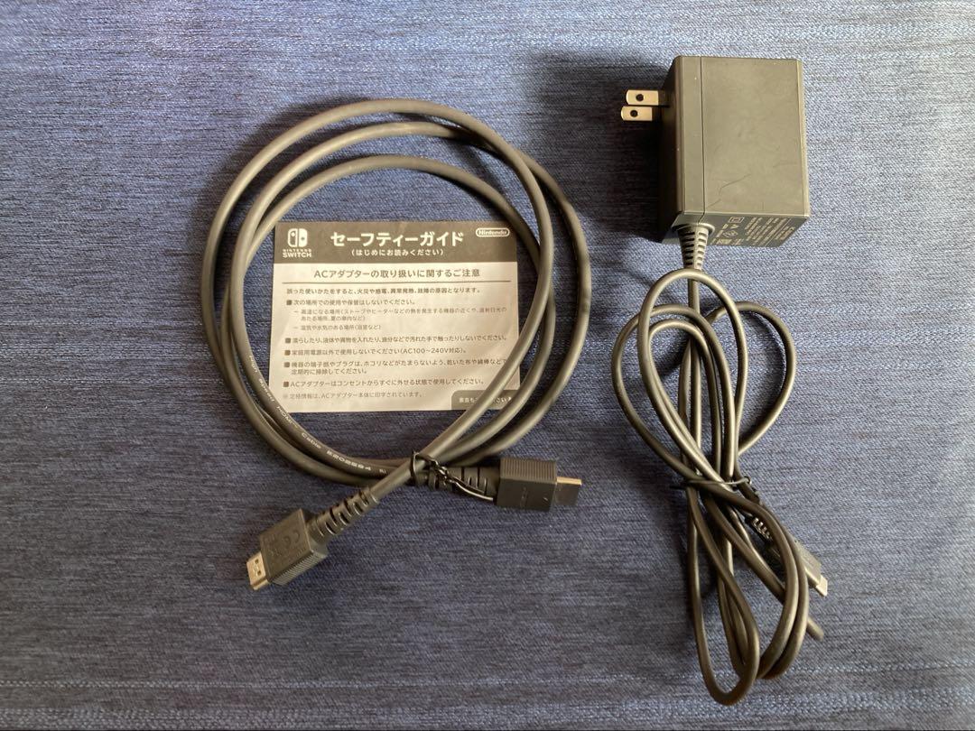 【付属品完備】Nintendo Switch 本体 グレー 付属品あり